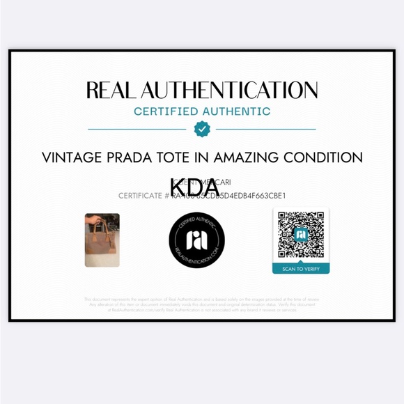 Prada Saffiano Leather and Canvas Tote - Picture 12 of 12